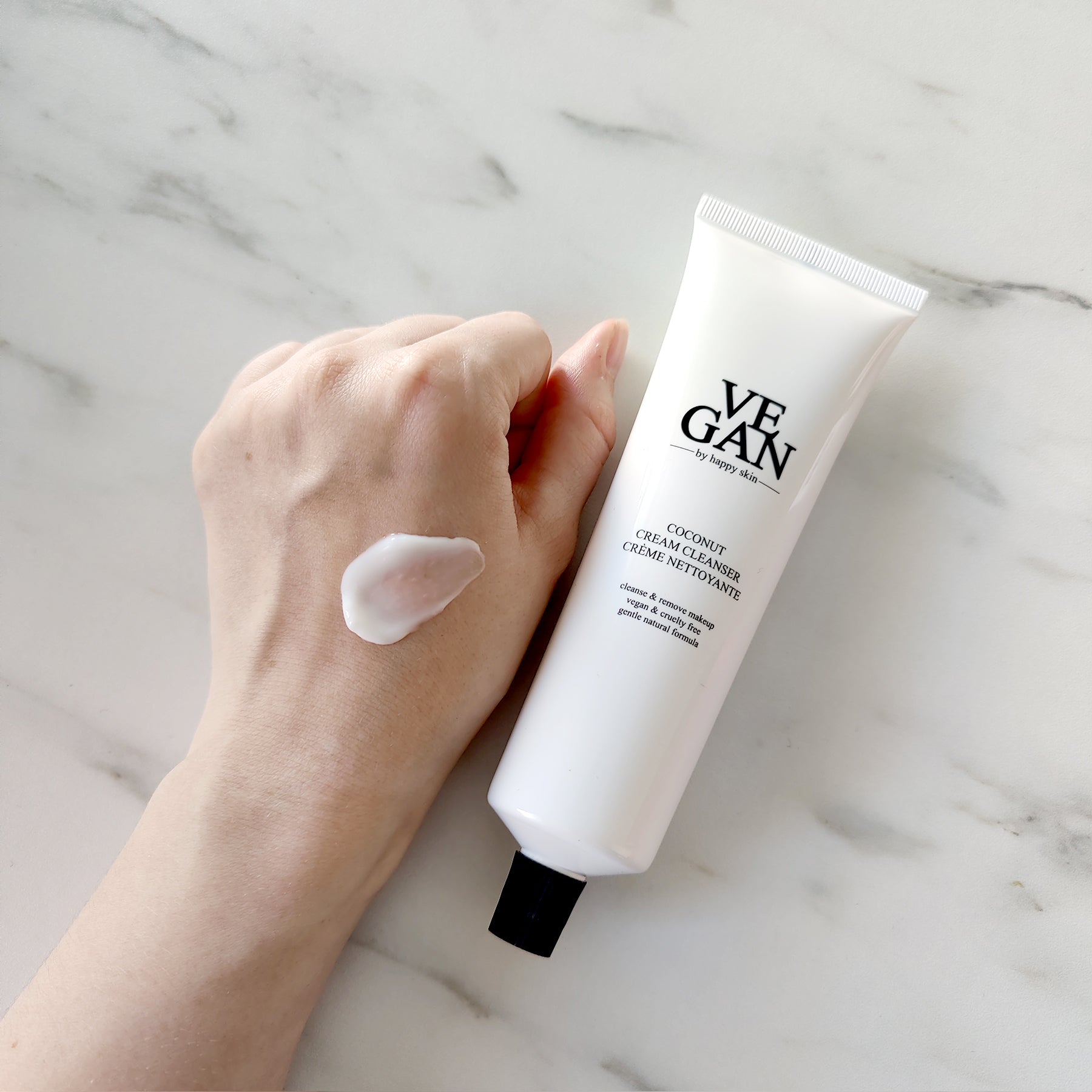 Best investment for your daily skin care Vegan By Happy Skin's Coconut Cream Cleanser