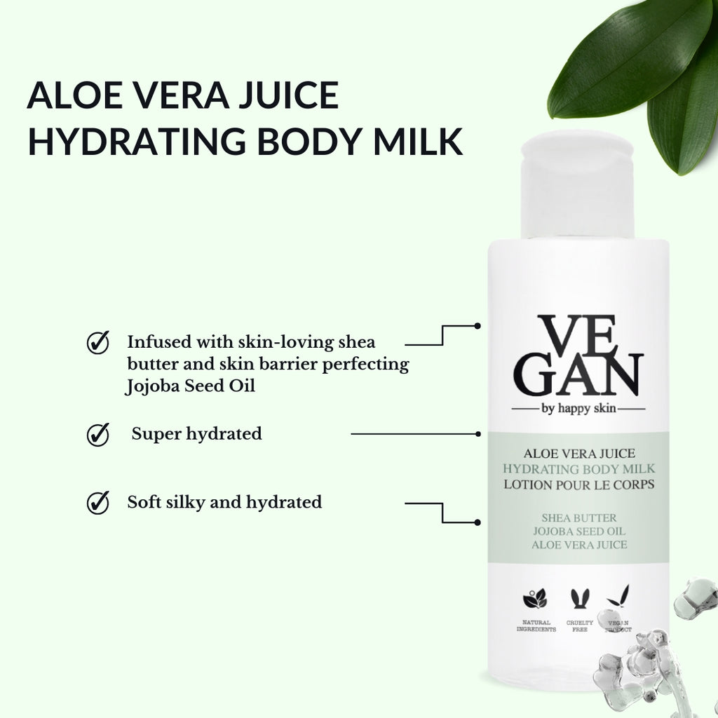 is milk good for aloe vera plants Aloe Vera Juice Hydrating Body Milk 100ml – veganbyhappyskin