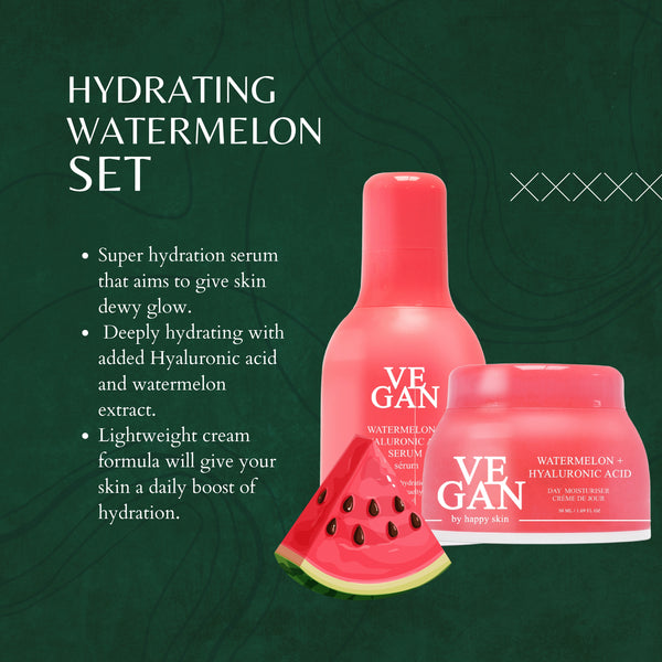 WATERMELON + HYALURONIC ACID cream 50ml + WATERMELON + HYALURONIC ACID serum 30ml