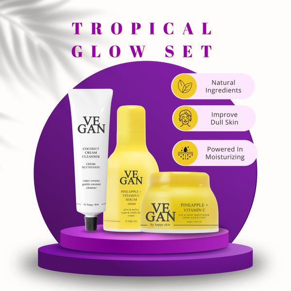 Pineapple + Coconut Skincare Edit